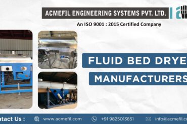 Fluid Bed Dryer Manufacturers